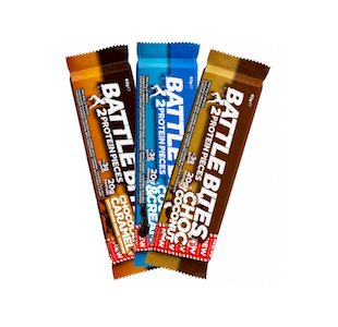 Battle Oats Battle Bites Protein Bars - 12 x 62g